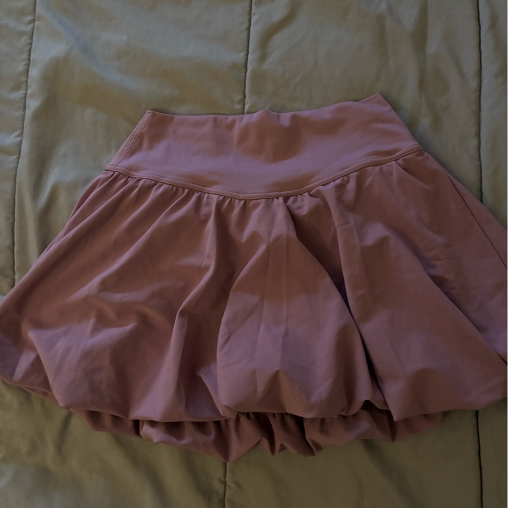 Gilly Hicks Mauve Pink Bubble Skirt